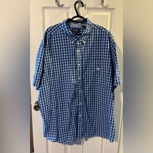 Bundle of 2 - Chaps Men’s Short Sleeve Dress Shirts - Size 4XB/4TF